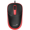 Genius DX-123 optikai egér USB (piros) #1