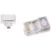 Gembird UTP csatlakozó dugó (átmenő kábeles) RJ45 Cat5e (100db) #2