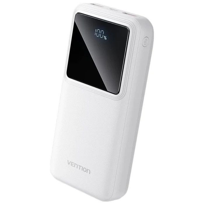 Vention FHKW0 10000 mAh Powerbank kijelzővel (fehér) #1