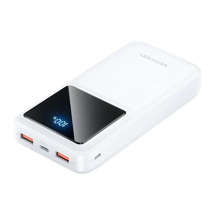 Vention FHKW0 10000 mAh Powerbank kijelzővel (fehér) #2