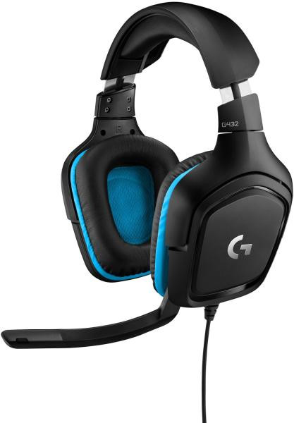 Logitech G432 7.1 Gaming USB headset (fekete) #1