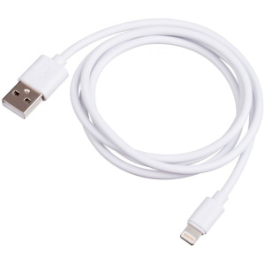 Akyga Lightning - USB töltő- és adatkábel 1m (fehér) #1