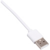 Akyga Lightning - USB töltő- és adatkábel 1m (fehér) #3