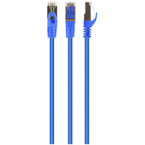 Gembird STP / FTP patchkábel Cat6a 0,5m (kék) #1