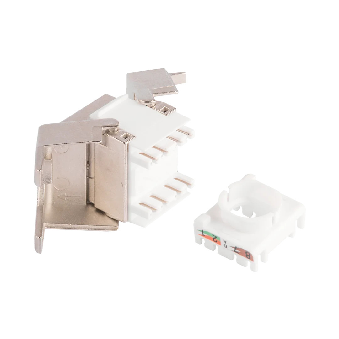 Nikomax STP Keystone modul, Cat6a, RJ45/8P8C, 180° #2