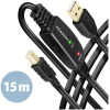 Axagon ADR-215B USB 2.0 A/B extender kábel, aktív 15m #1
