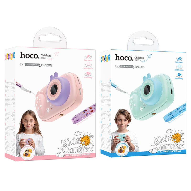 Hoco DV205 Kid gyermek digitális fényképezőgép (rózsaszín) #4