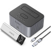 Orico IT28E M.2 SSD/HDD dokkoló, M.2 NVMe + 2,5"/3,5" HDD-hez, USB-A/C, klón funkció #1