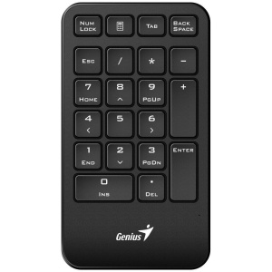 Genius Numpad 1000 vezetéknélküli numerikus billentyűzet (fekete) #2