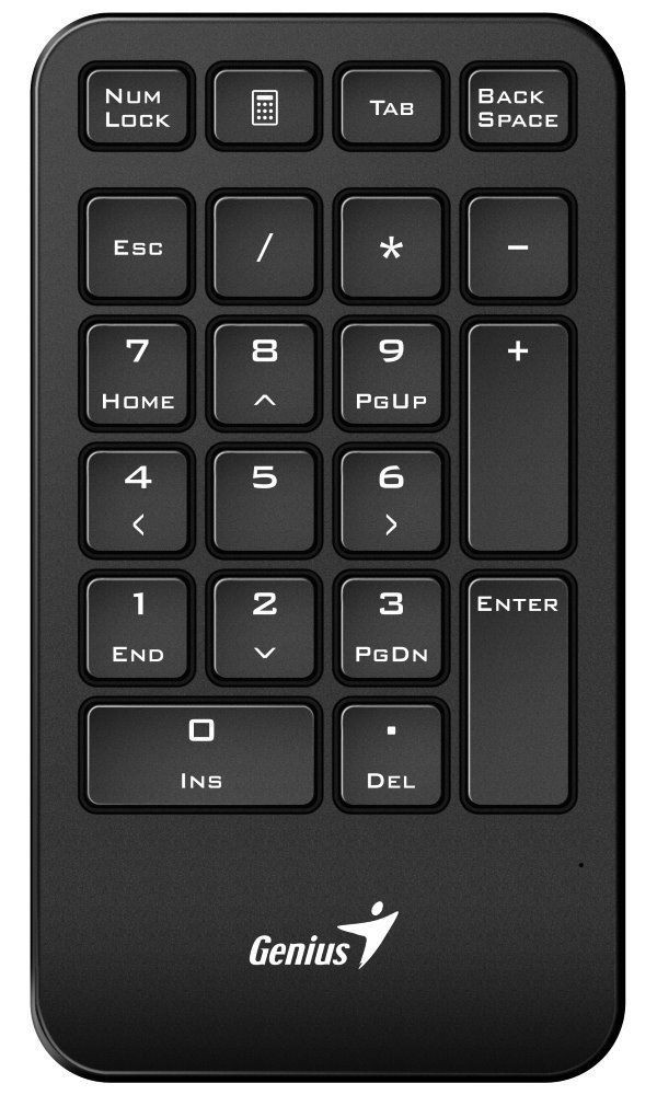 Genius Numpad 1000 vezetéknélküli numerikus billentyűzet (fekete) #2