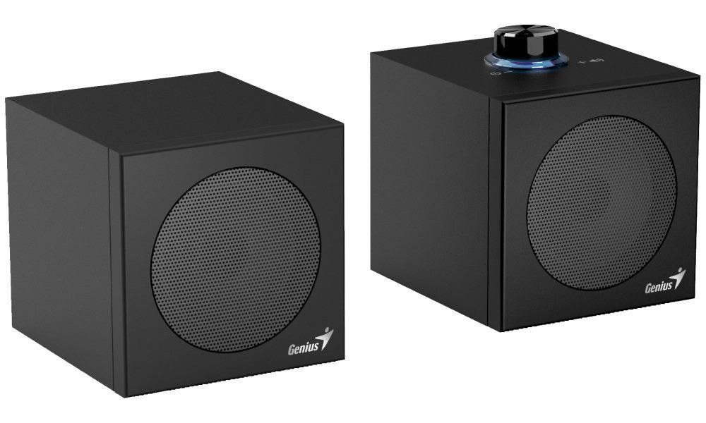 Genius SP-HF300U USB-s hangfal (fekete) #4