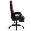Spirit of Gamer Mustang lábtartós Gamer szék (fekete-piros) #3