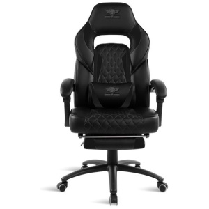 Spirit of Gamer Mustang lábtartós Gamer szék (fekete) #2
