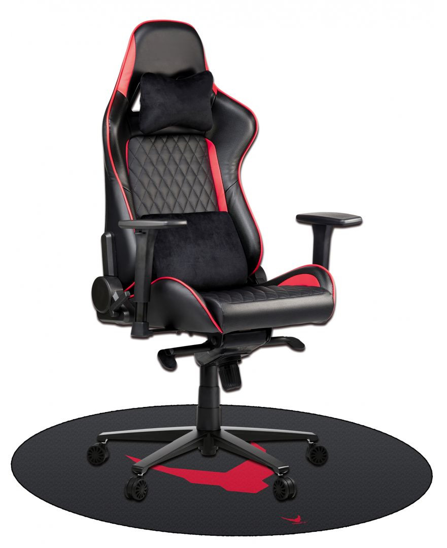Platinet Omega Varr kerek Gaming padlószőnyeg #2