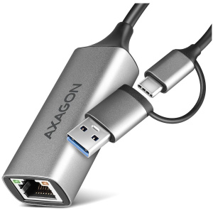 Axagon Gbit USB-C + USB-A - UTP adapter #1