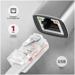 Axagon Gbit USB-C + USB-A - UTP adapter #2