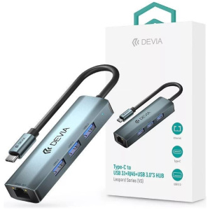 Devia Devia ST387982 L.5 dokkoló 3x USB-A + Gbit LAN #1