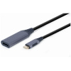 Gembird USB-C™ -> 4K 60Hz HDMI átalakító 15cm (szürke) #2