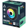 Arctic Freezer 36-S A-RGB CPU hűtő, fekete (univerzális: Intel, AMD) #8
