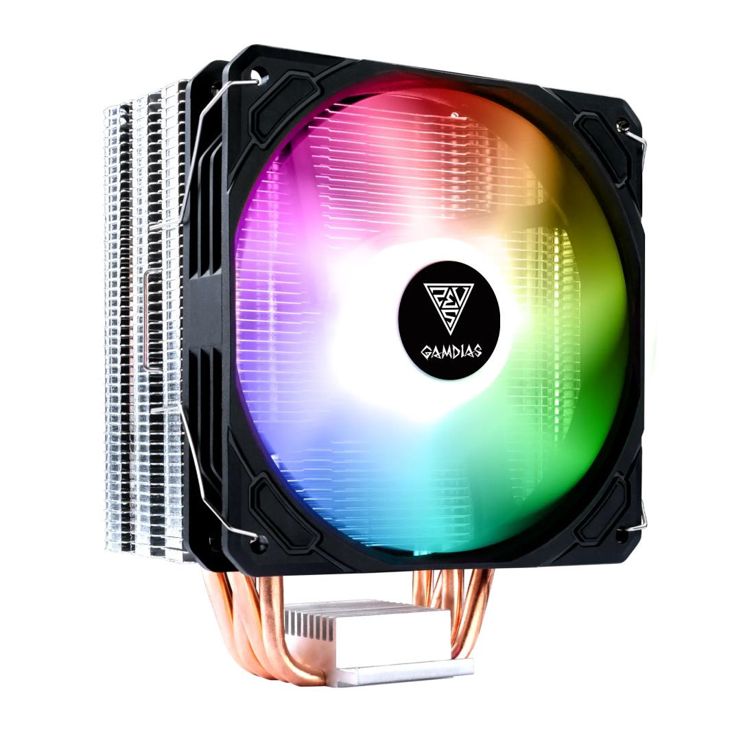 Gamdias Boreas E1-410 RGB CPU hűtő univerzális (fekete) #1