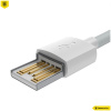 Baseus Lightning - USB töltő- és adatkábel szett 2x1,5m - fehér #3