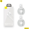 Baseus Lightning - USB töltő- és adatkábel szett 2x1,5m - fehér #4