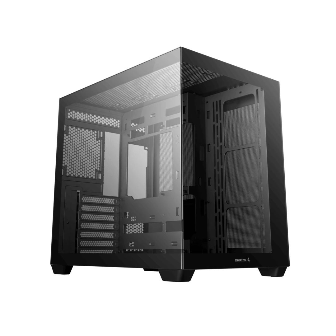 DeepCool CG530 ház hőkezelt üveg oldallapokkal (fekete) #1