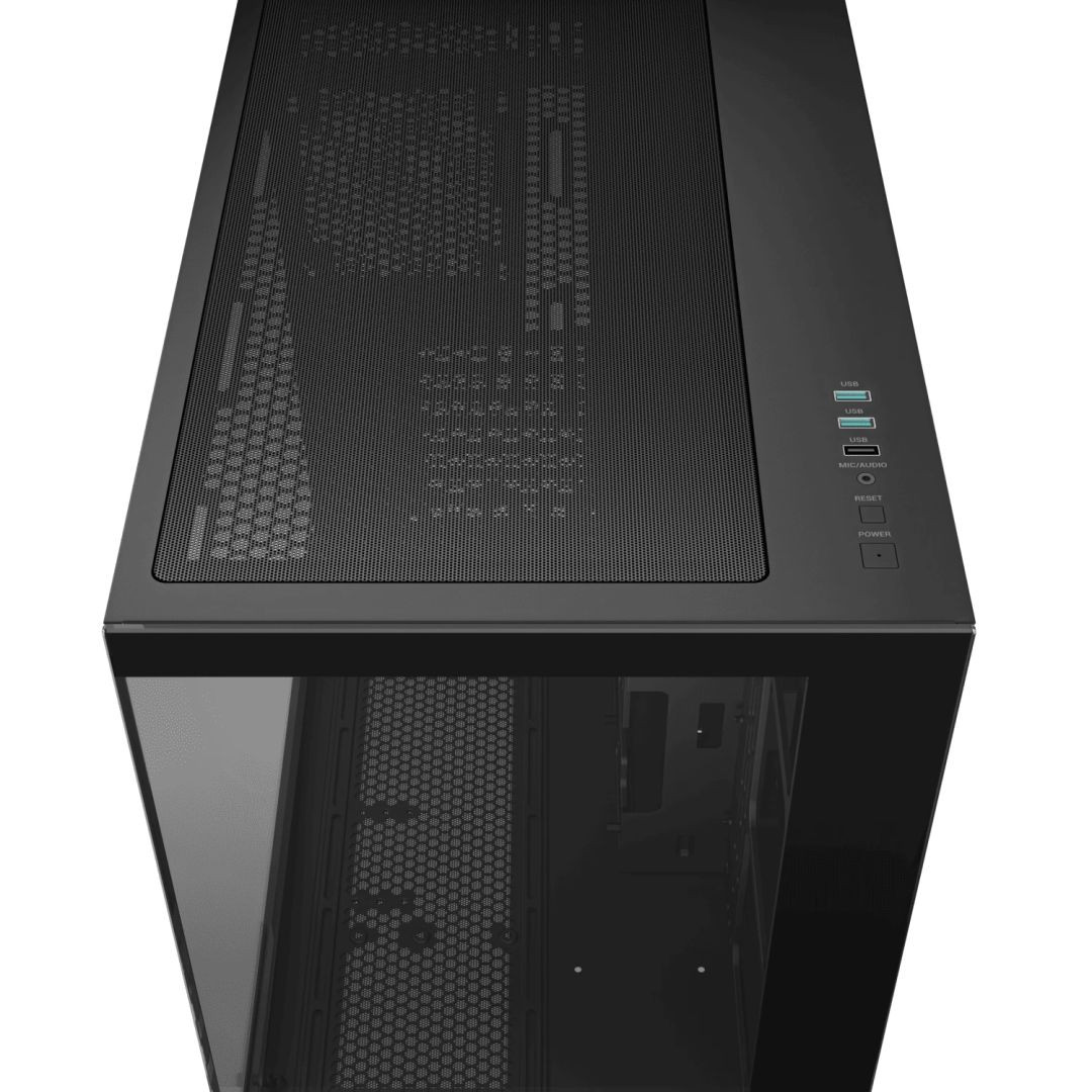 DeepCool CG530 ház hőkezelt üveg oldallapokkal (fekete) #4