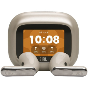 JBL Live Flex 4 Bluetooth fülhallgató (homok) #1