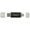 16GB Intenso Twist-Line USB 3.2 (USB-A + USB-C) Pendrive (fekete) #2