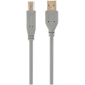 Gembird USB 2.0 kábel (A/B) 1,8m (nyomtatóhoz) - szürke #1