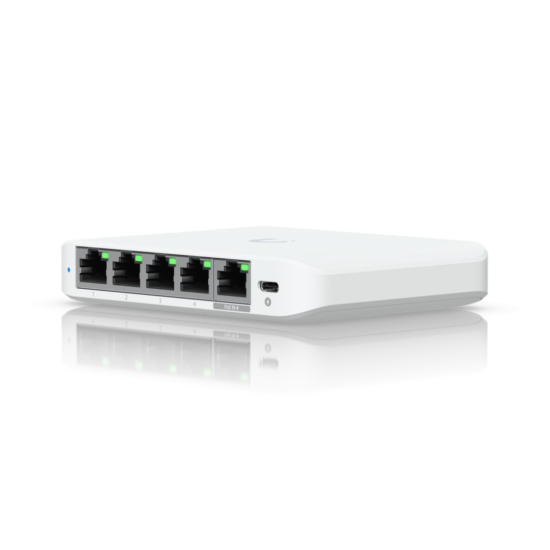 Ubiquiti Flex Mini 5-port 2.5Gbit switch (fehér) #2