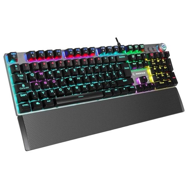Rampage KB-R28 BLADE PLUS mechanikus Gaming billentyűzet (Blue switch) #2