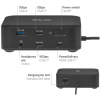 Club3D 12-1 USB-C Quad DisplayLink dokkoló (2x DP 8K + 2x HDMI 4K) #5