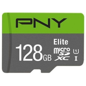 128GB PNY Elite microSD kártya + SD adapter (Class 10) #1