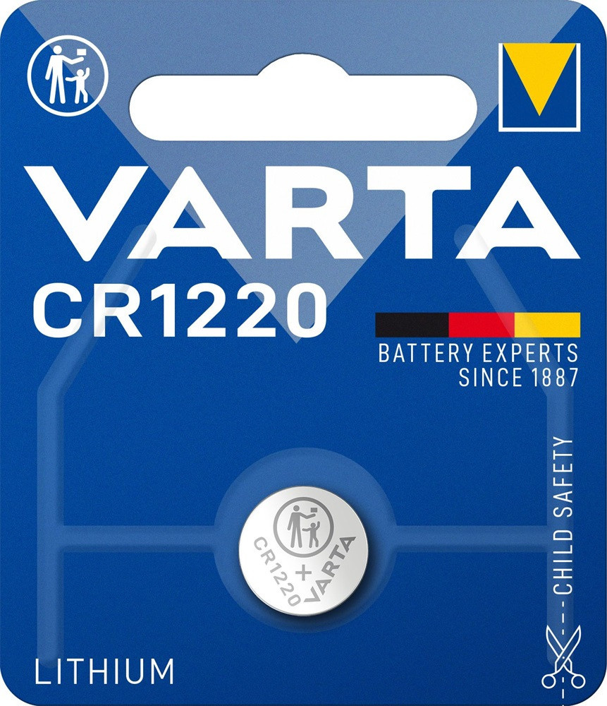 Varta 3V-os lithium gombelem CR1220 (1db) #1