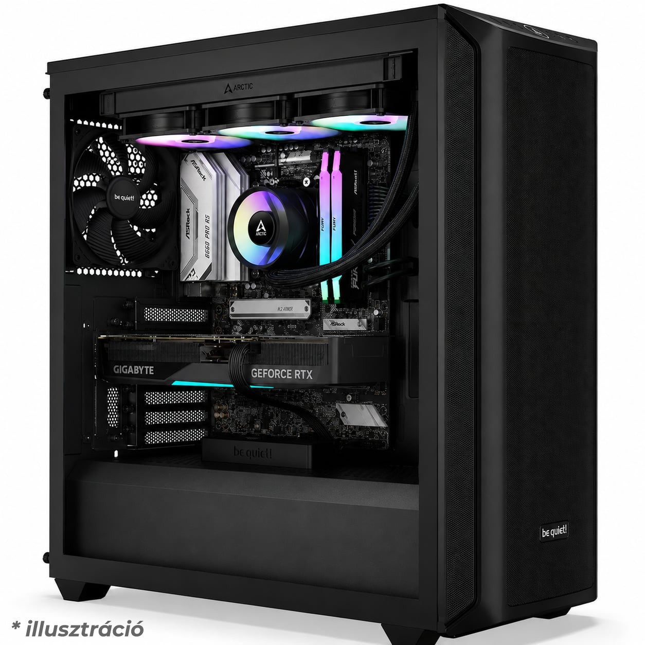 Épített Bovito 3D tervező PC (Core Ultra 7, 64GB RAM, 2TB SSD, RTX5070Ti, Win 11) #1
