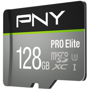 128GB PNY PRO Elite microSD kártya + SD adapter (Class 10) #2