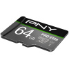 64GB PNY PRO Elite microSD kártya + SD adapter (Class 10) #2