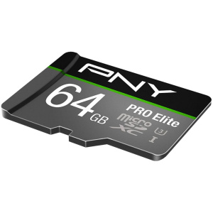 64GB PNY PRO Elite microSD kártya + SD adapter (Class 10) #2