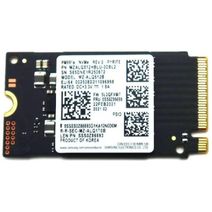 512GB Samsung PM991a NVMe 2242 SSD (PCIe 3.0) (használt) #1