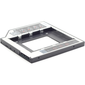 Gembird MF-95-01 SATA 5.25" beépítő keret HDD/SSD számára (9,5mm) #1