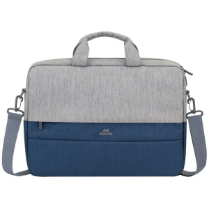 RivaCase 7532 Anti-theft notebook táska 15,6" (szürke - kék) #1