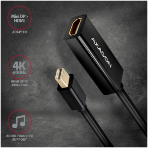 Axagon mini DisplayPort > HDMI átalakító 4K@30Hz #2