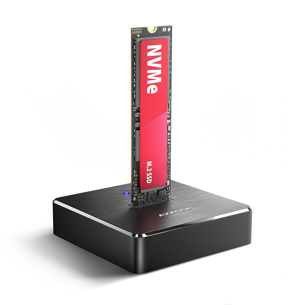 Axagon ADSA-M2C11 NVMe / SATA 10Gbps Dock dokkoló USB-C #1