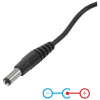Akyga USB-A - DC 5,5 x 2,1mm kábel 0,8m #4