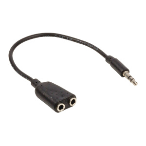 Nedis 3,5mm Jack 1>2 elosztó kábel, 20cm #1