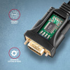 Axagon USB-A - soros RS-232 DB9-M FTDI aktív kábel, 1,5m #3