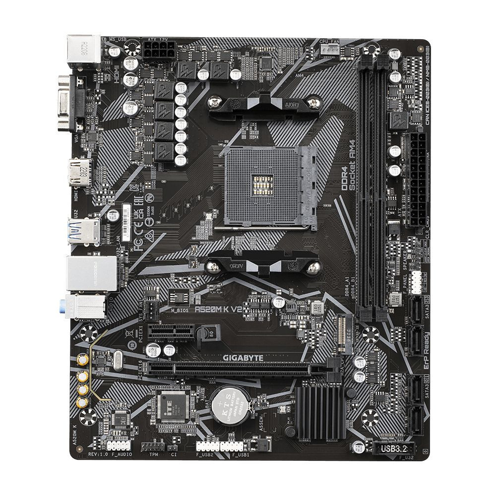Gigabyte A520M K V2 alaplap #1